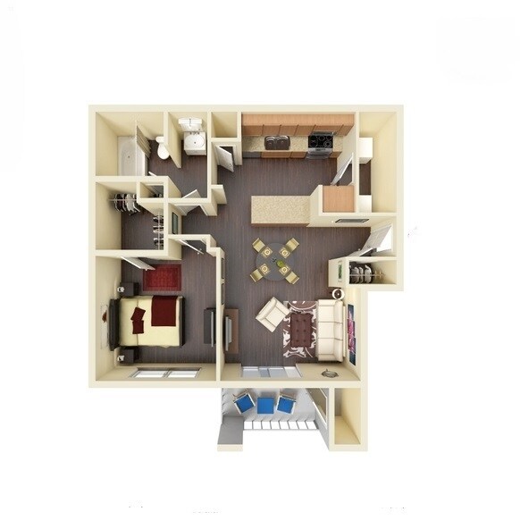 The Cannon Deluxe 2 1311 floor plan